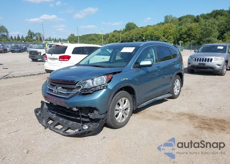 2014 Honda Cr-V Ex-L from USA, damaged, VIN 5J6RM4H73EL008047